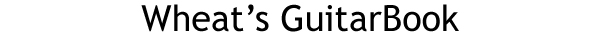 wheat's guitar book